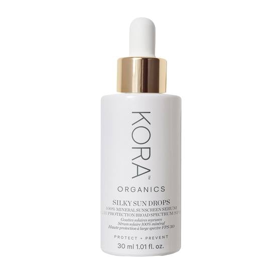 Kora Organics Silky Sun Drops 100% Mineral Sunscreen Serum SPF30 30 ml