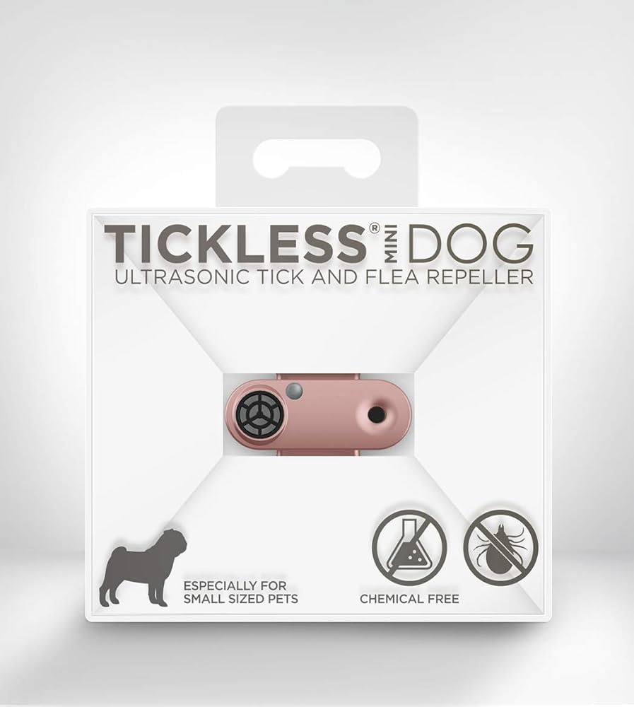 TICKLESS Fästingavvisare Mini Dog Rosegold