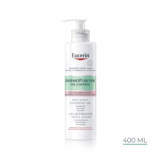 Eucerin DermoPurifyer Triple Effect Cleansing Gel 400 ml