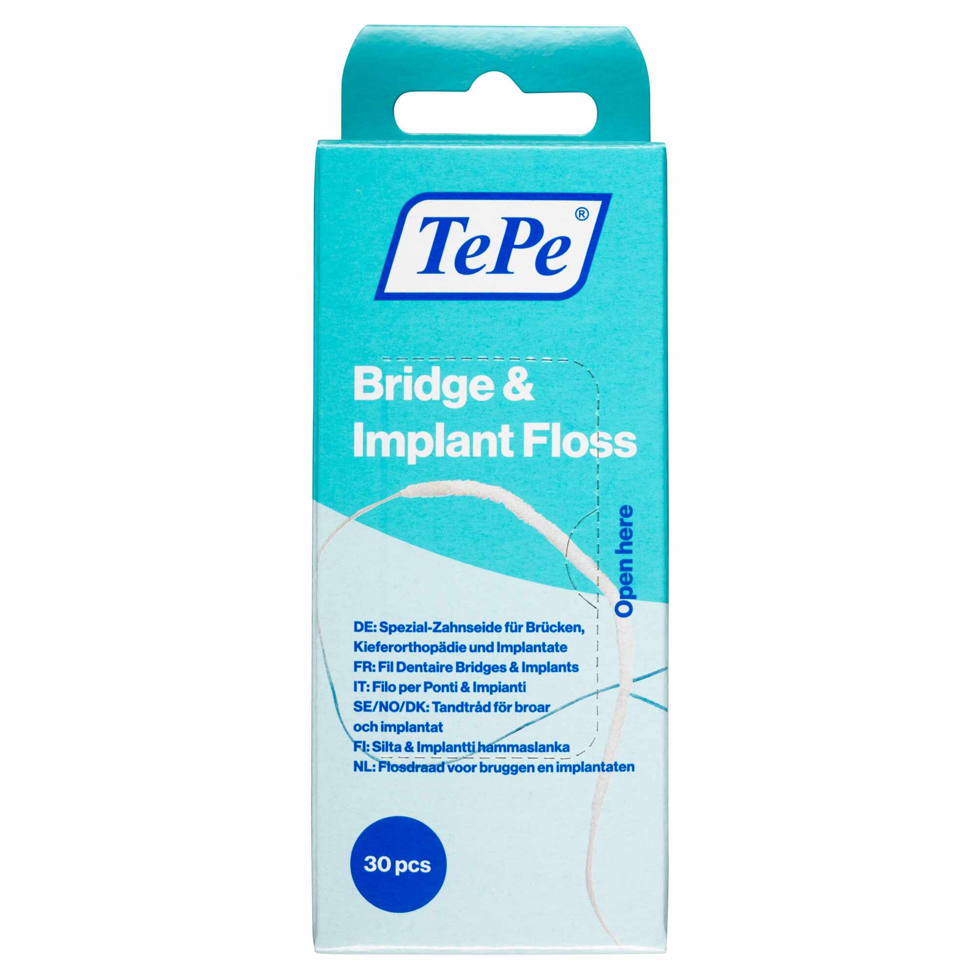 TePe Bridge & Implant Floss 30 st