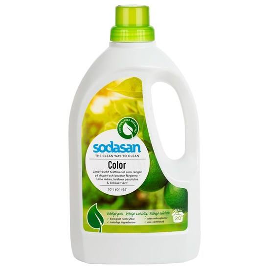Sodasan Tvättmedel Color Lime 1500 ml