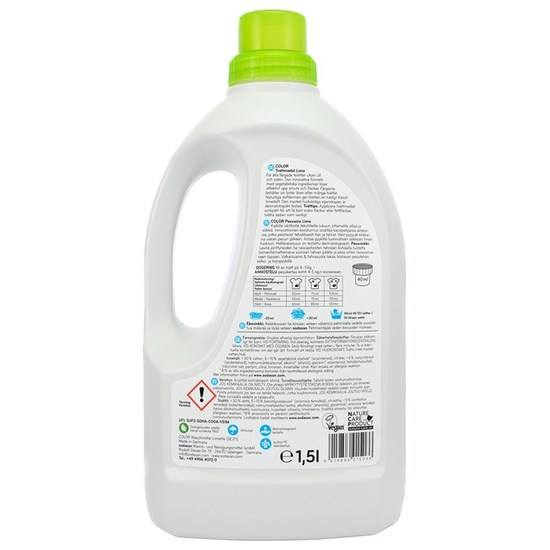Sodasan Tvättmedel Color Lime 1500 ml