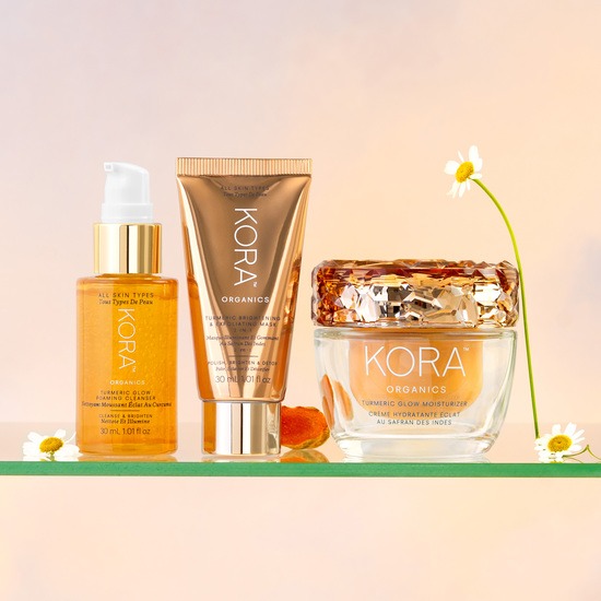 KORA Organics Turmeric Brightening Trio