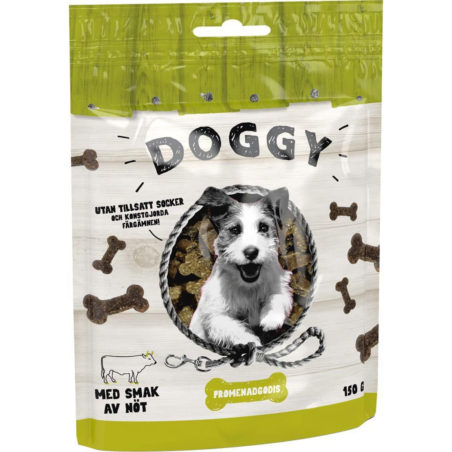 Alternativ bild 1 för Doggy Hundgodis Nötkött 150 g