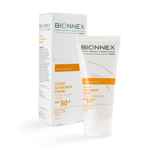 Bionnex Preventiva Sunscreen Cream Tinted SPF50+ 50 ml