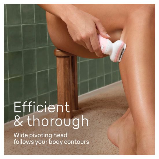 Braun Silk-épil 9 9-030 Epilator Vit/Flamingo