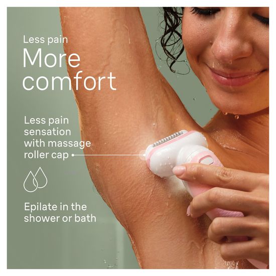 Braun Silk-épil 9 9-030 Epilator Vit/Flamingo