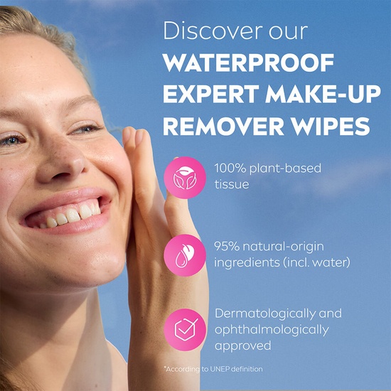 NIVEA MicellAIR Expert Makeup Remover Wipes 20 st