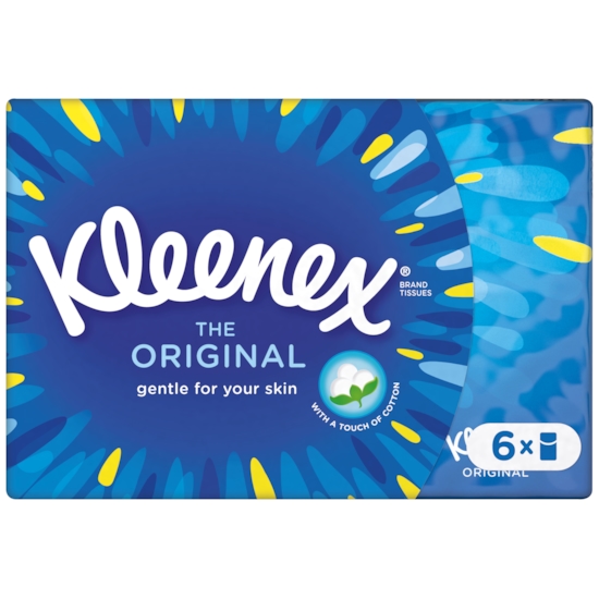 Kleenex Original Näsdukar 6 x 10-pack