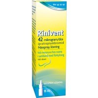 Rinivent nässpray 42 ug/dos 180 doser