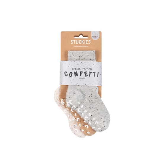 STUCKIES Confetti 16/18 6-12 mån 3-pack