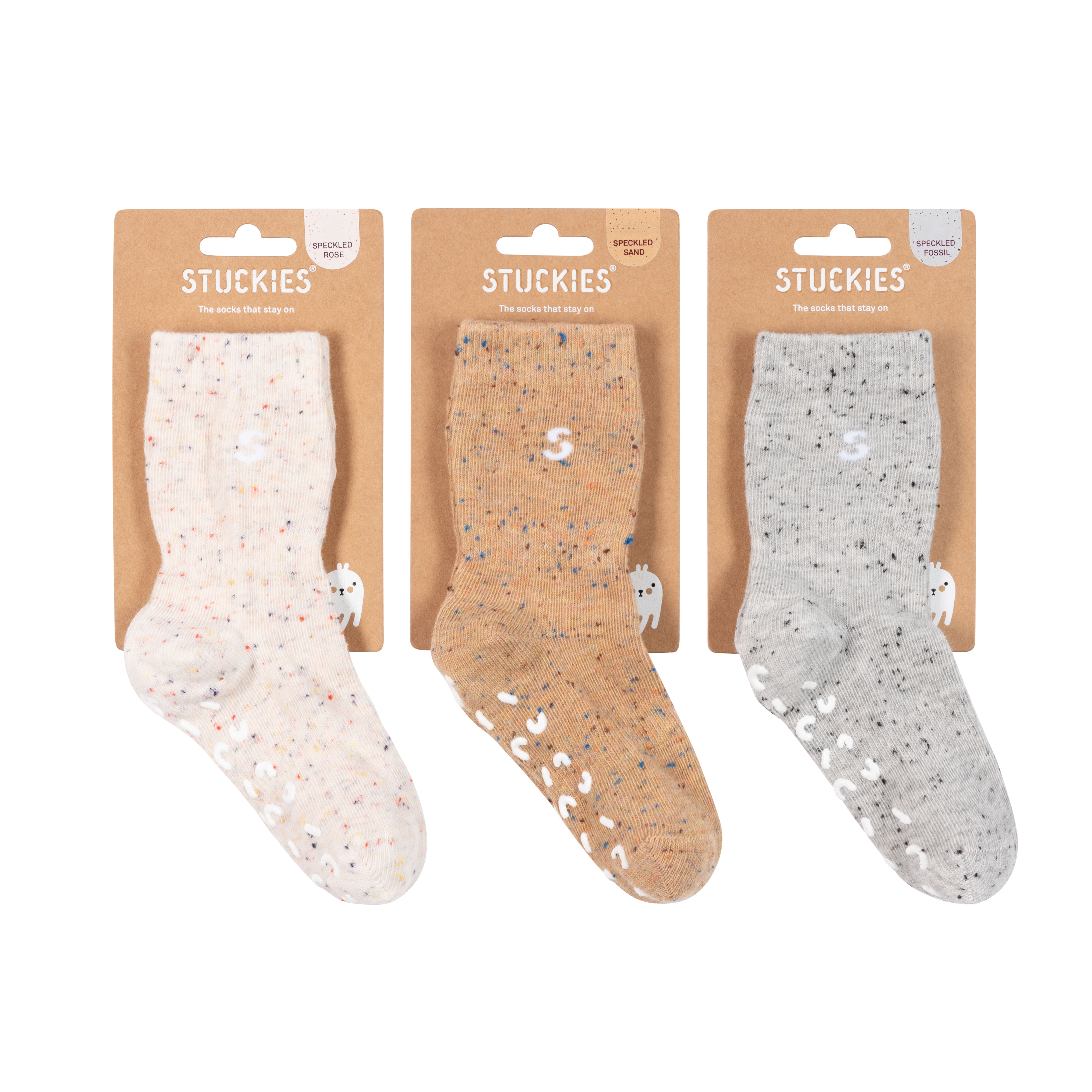 STUCKIES Confetti 25/27 3-4 år 3-pack