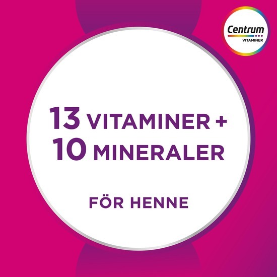 Centrum Kvinna Multivitamin 90 tabletter