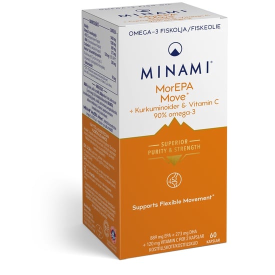 Minami MorEPA Move Omega-3 90% 60 kapslar