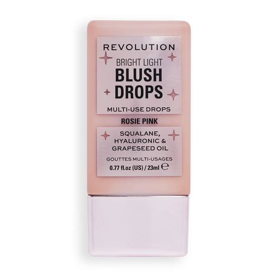 Revolution Makeup Bright Light Blush Drops Pink Rosie 23 ml