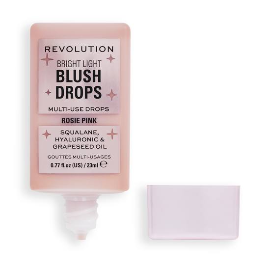 Revolution Makeup Bright Light Blush Drops Pink Rosie 23 ml
