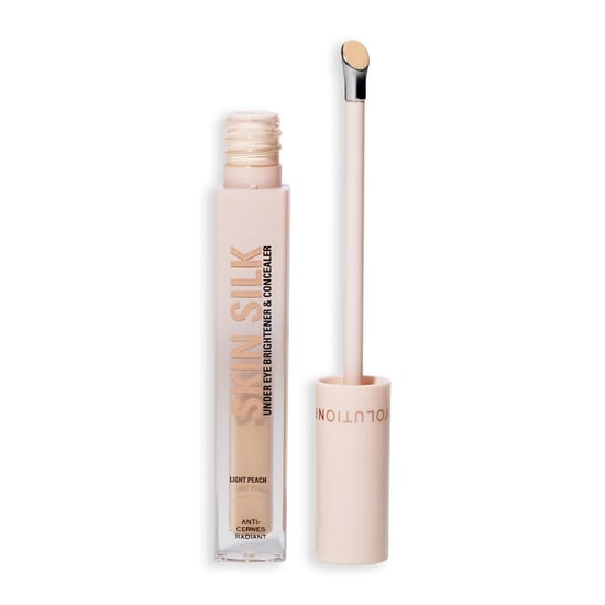 Revolution Skin Silk Radiant Serum Under Eye Brightener Light Peach 4 ml