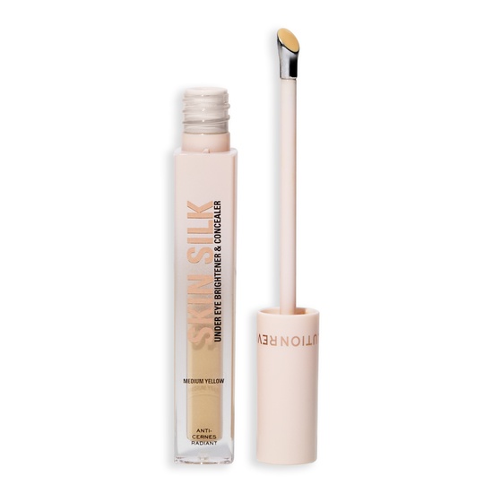 Revolution Skin Silk Radiant Serum Under Eye Brightener Medium Yellow 4 ml