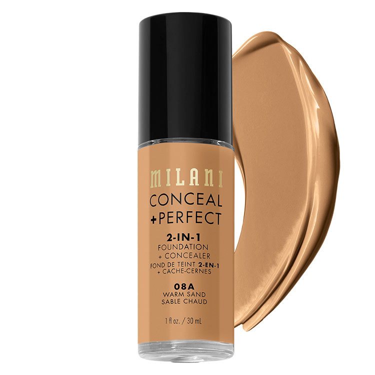 Milani Conceal + Perfect 2-in-1 Foundation + Concealer Warm Sand 30 ml