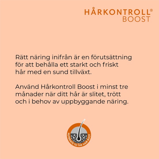 Hårkontroll Boost 60 tabletter