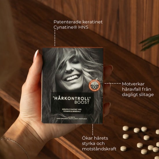 Hårkontroll Boost 60 tabletter