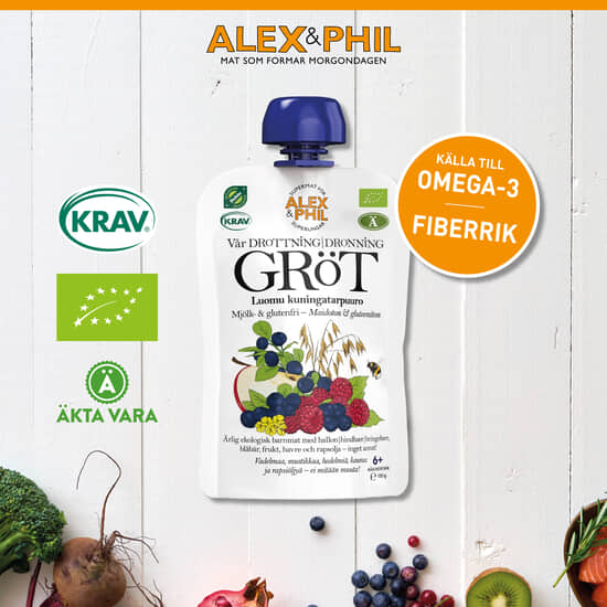 Alex&Phil Drottninggröt 5 x 100 g
