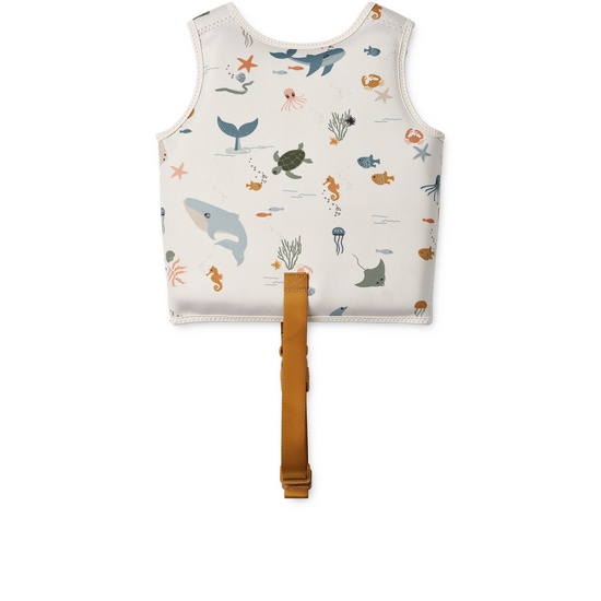 LIEWOOD Dove Badväst Sea creature/Sandy 11-15 kg