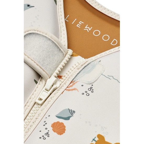 LIEWOOD Dove Badväst Sea creature/Sandy 11-15 kg