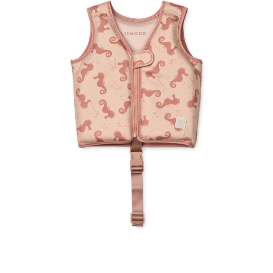 LIEWOOD Dove Badväst Seahorse/Apple blossom 11-15 kg