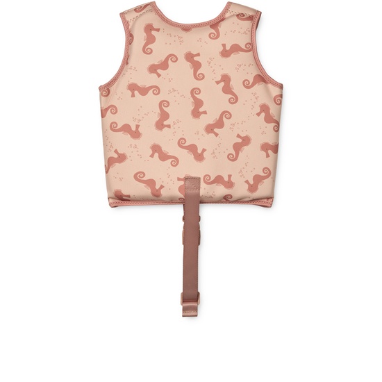 LIEWOOD Dove Badväst Seahorse/Apple blossom 11-15 kg