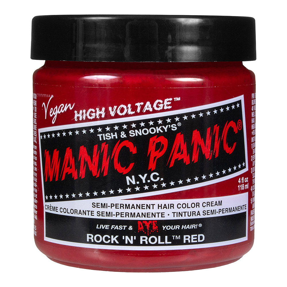Manic Panic Semi-Permanent Hair Color Cream Rock 'N' Roll Red 118 ml