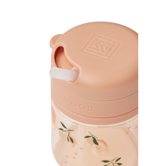 LIEWOOD Pavia Tritan Sugrörsmugg Peach 280 ml