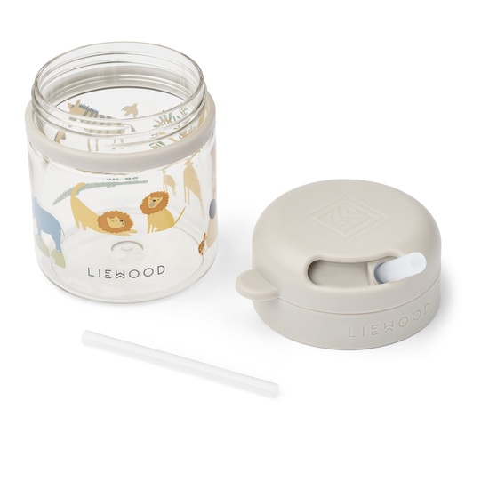 LIEWOOD Pavia Tritan Sugrörsmugg All Together 280 ml