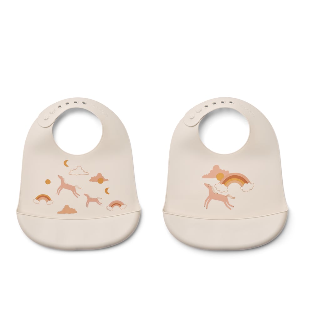 LIEWOOD Tilda Silikonhaklappar Dream 2-pack