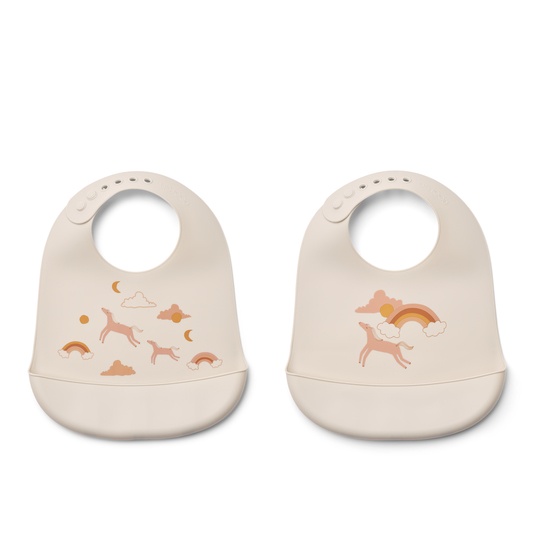 LIEWOOD Tilda Silikonhaklappar Dream 2-pack