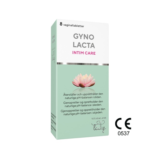 Vitabalans Gynolacta 8 vaginaltabletter