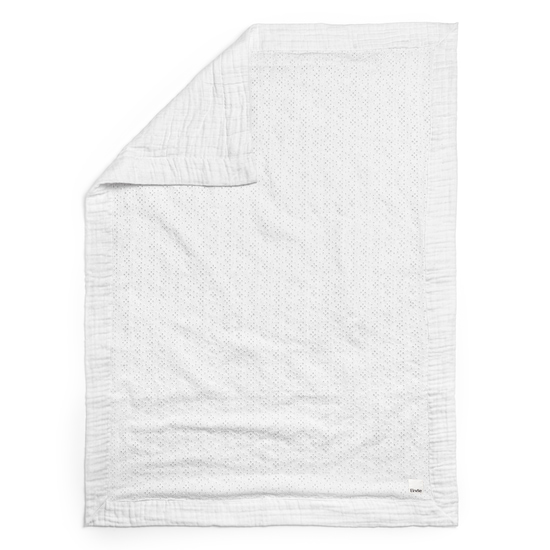 Elodie Bomullsfilt Broderie Anglaise