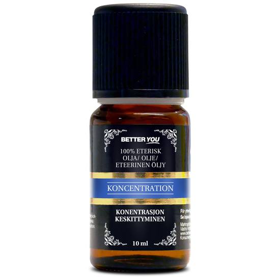 Better You Koncentrationsolja EKO Eterisk 10 ml