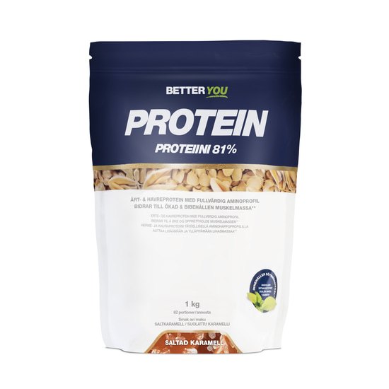 Better You Ärt- och havreprotein Salted Caramel 1 kg