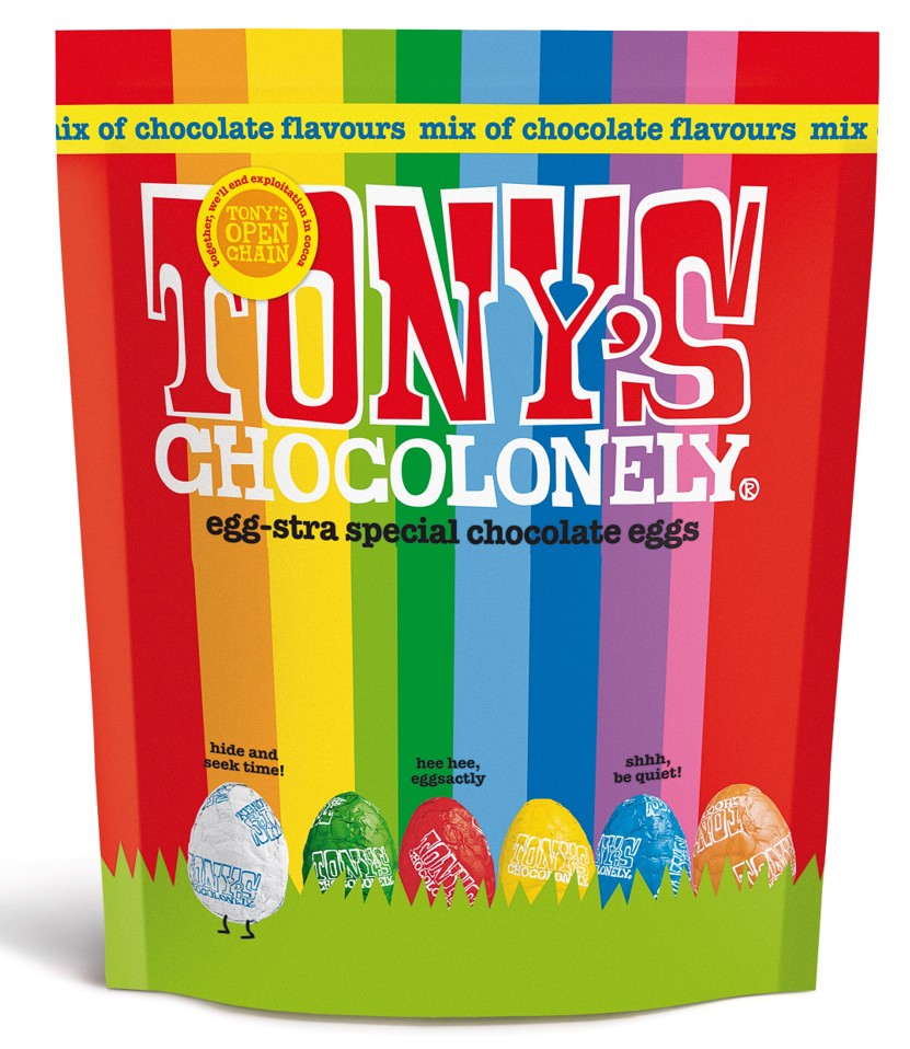 Tony's Chocolonely Choklad Påskägg Mix 230 g