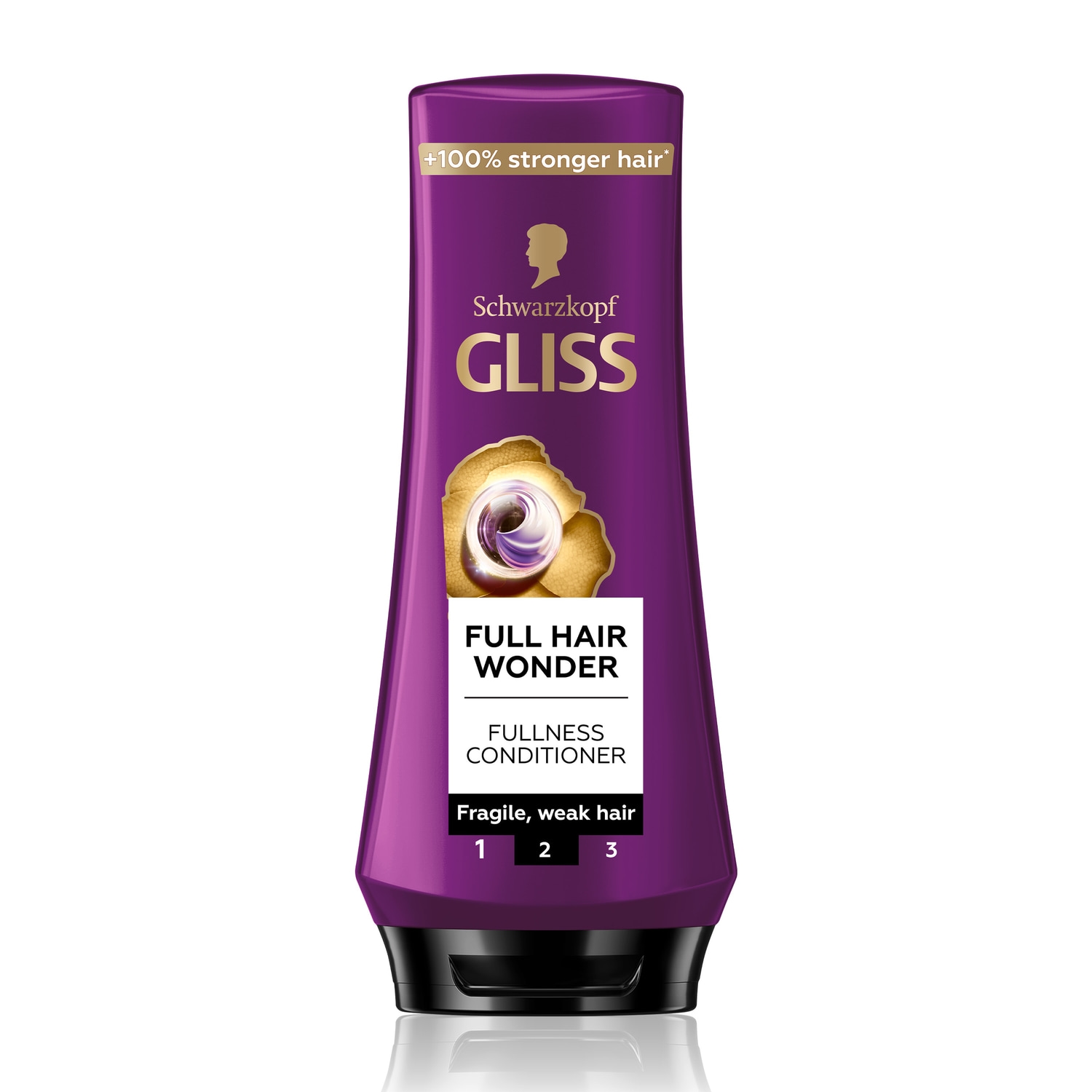 Alternativ bild 1 för Schwarzkopf Gliss Full Hair Wonder Conditioner 200 ml