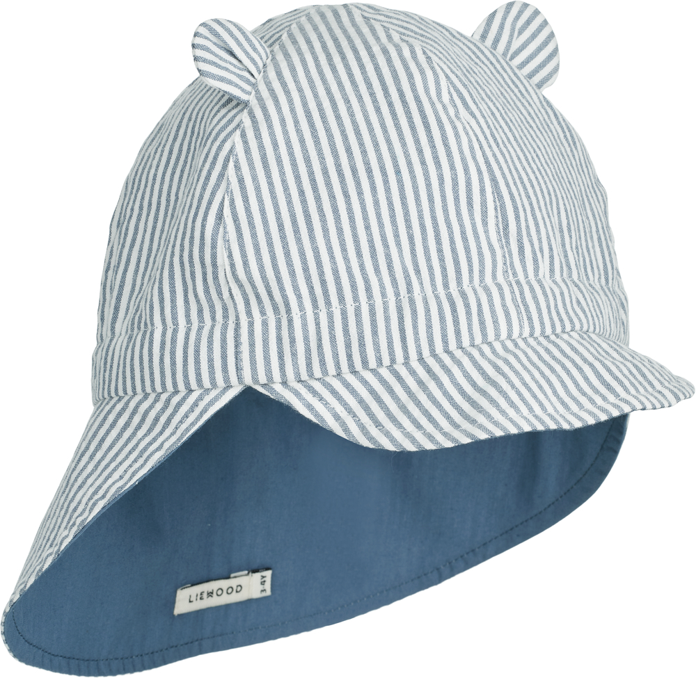 LIEWOOD Gorm Solhatt Stripe 1-2 år