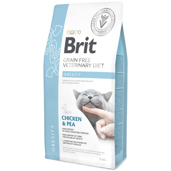 Brit Veterinary Diet Cat Obesity Grain Free 5 kg