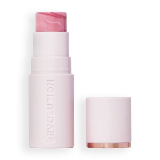 Revolution Skin Silk Marble Blush Stick Pinched Light Pink 4,5 g