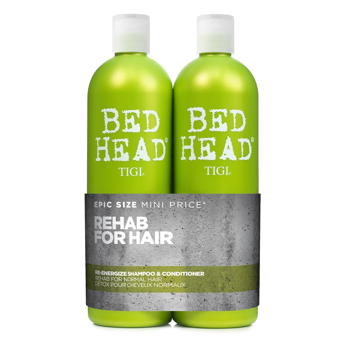 TIGI Re-Energize Tweens Shampoo + Conditioner 2 x 750 ml