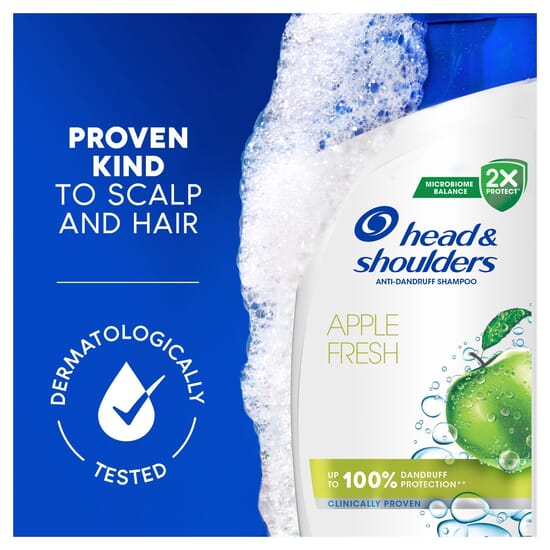 Head & Shoulders Apple Fresh Shampoo mot mjäll 500 ml