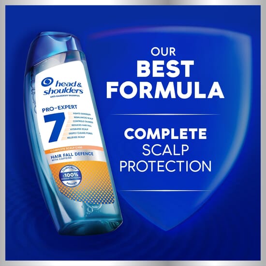Head & Shoulders Mjällschampo Pro-Expert 7 Hair Fall Defense med Koffein 250 ml