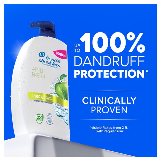 Head & Shoulders Apple Fresh Shampoo mot mjäll 1000 ml