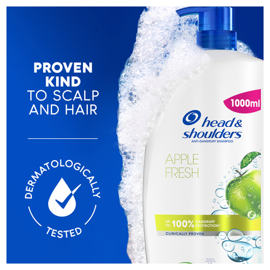 Head & Shoulders Apple Fresh Shampoo mot mjäll 1000 ml