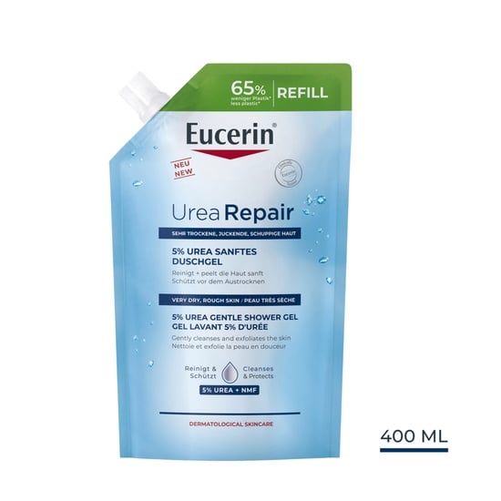 Eucerin UreaRepair 5% Urea Gentle Shower Gel Refill 400 ml